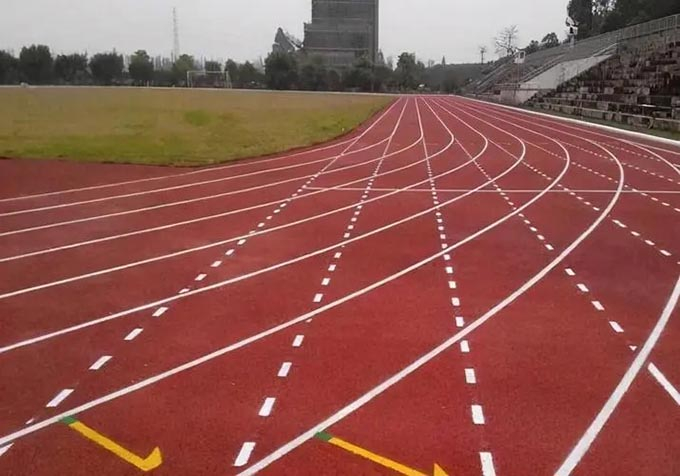 哈爾濱運動比賽場地劃線施工